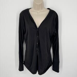 Roma Confidential Women's NEW Bodysuit w/ Snap Closure *FLAW* Size 3XL/4XL Black